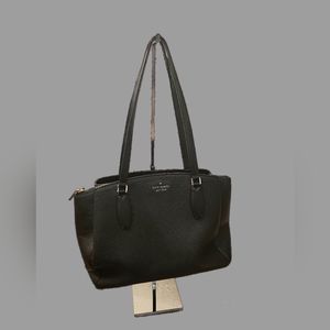 Kate Spade Black Monet Large Triple Compartment Tote